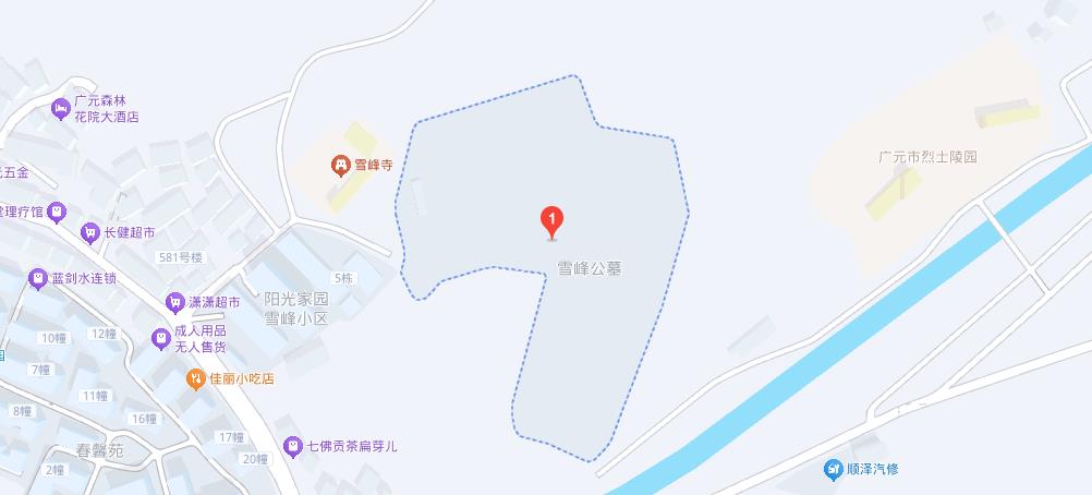 导航到雪峰公墓管理所